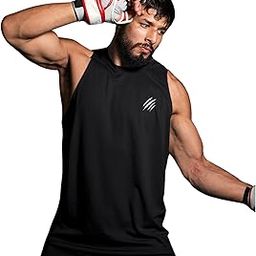 Mens Sleeveless Tanktop for Gym, Graphic Printed Tshirt-image-30