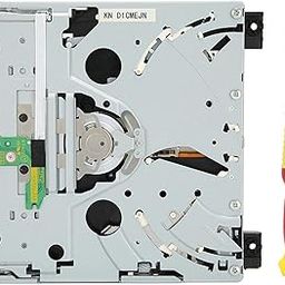 Pomya ROM Disc Drive for Nintendo Drive Disc Professional ROM Disc Drive Replacement ROM Drive Dual IC Disc Repair Part for Nintendo for Wii D2E Console-24