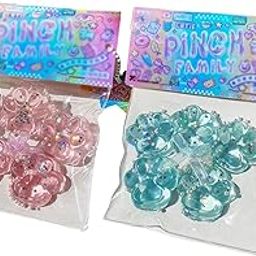 10 PCS Cat Paw Squishy, Taba Squishy, Taba Squishy Kit, Fufu Squishy, Super Soft Squeeze Toy, Cute Cat Paw Stress Relief Fidget Toys for Adults, Gifts for All Ages (Pink+Blue)-21