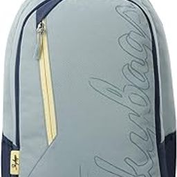 Campus Grey Logo Print College Laptop Backpack 30L-image-45