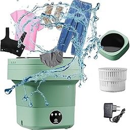 STEEZY CLUB-Washing-Machine-Portable-Mini-Foldable-Washer-and-Spin-Dryer-Small-Foldable-Bucket-Washer-for-Camping-RV-Travel-Small-Spaces-Lightweight-and-Easy-to-Carry (1.4 KG) (W3)-25