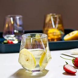 PrimeWorld European 300 ml Aquatic Glasses Set of 6 pcs - Tall Drinking Glasses for- Water, Juice, Colddrink, Mojito, Cocktail, Lead-Free, Perfect for Home, Restaurants and Parties-image-23