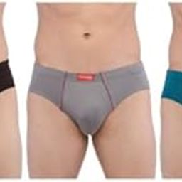 Frenchie Plus Mens Cotton Brief (Pack of 3) Color May Vary (100 CM, Assorted)-picture-35