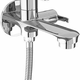GLOXY 2 in 1 Chrome Finished Bib Cock Taps with Dual Lotus Lever & Flenge - Perfect Compatible for Washing Machines, Bathroom Toilet Areas, Gardens & Kitchen Sinks - 10 Years Warranty-image-46