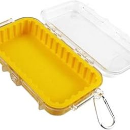 MERISHOPP Sealed Waterproof Box Dustproof Storage Case for Hiking Boating Water Sports Yellow-picture-14