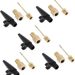 SAZ DEKOR 5 Sets Sports Ball Inflating Kit Tool Bike Presta to Schrader Valve Adapter-image-92