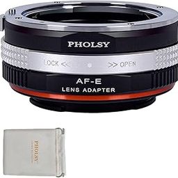PHOLSY Lens Mount Adapter Manual Focus: Compatible with Sony A (Minolta AF) Lens to Sony E (NEX) Camera Body-21