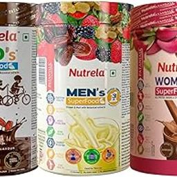 Nutrela Combo Women kid & men Superfood (Each 400gm)-5