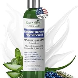 Anti-Hair Loss Natural Therapy Premium OrganicSulfate-Free Caffeine Shampoo. Hair Growth Scalp Stimulating Botanical Formula.-image-39