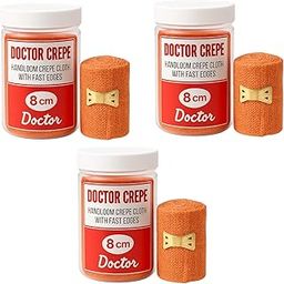 doctor crepe handloom crepe cloth with fast edges (8cm) bandage pack of 03-image-92