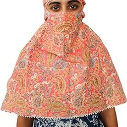 KALY INDIA Women's and Girl's Rayon Printed Scarf Cum Mask Daily Use UV Sun Rays Protection Mask for Women-picture-37
