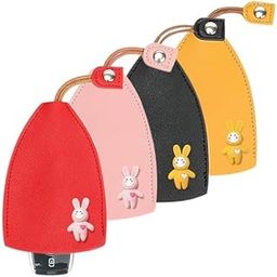 Creative Pull Out Cute Large Capacity Car Key Case, Case Key Holder, Cartoon Pull Type Key Bag super large capacity(multicolour) (2 Pcs)-1