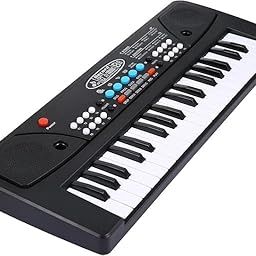 Gigglytales 37-Key Kids Piano Keyboard with Mic | Electronic Music Toy with 8 Rhythms, 6 Demo Songs | Educational Musical Toy for Boys & Girls (3–5 Years) | Portable Kids Keyboard-image-12