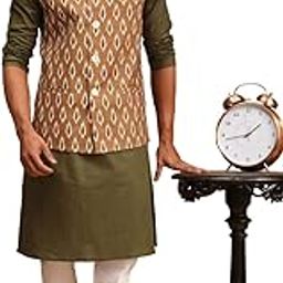 Men's Cotton Blend Printed Kurta & Pyjama Set-37