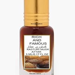 RICH AND FAMOUS fragrances Kasturi Musk (Natural Itra/Attar/Perfume) for Men & Women-image-55