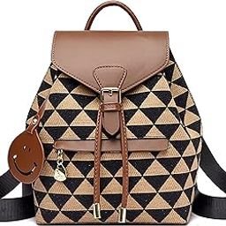 PU Leather Shoulder Backpack For Women's-10