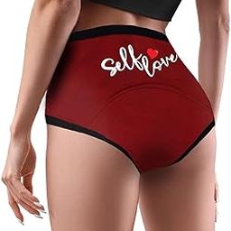 Essentials Period Panties Medium to Heavy Flow No Pad Required Anti Microbial, Absorbent Menstrual Underwear Period Panty for Women Easy to Wash, Leak Proof, Reusable Briefs (Pack of 1)-picture-34