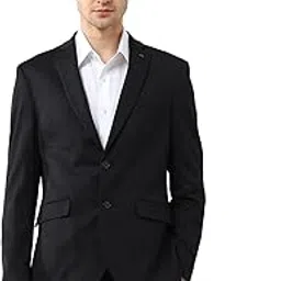arrow Men's Zero Calorie Slim Fit Textured Blazer-picture-42