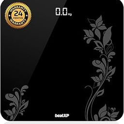 beatXP Gravity Flora Digital Weight Machine For Body Weight with Thick Tempered Glass, Best Bathroom Weighing Scale with LCD Display - 2 Year Warranty-12