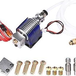 IDUINO 3D Printer J-Head Hotend with Fan for 1.75mm 12v V6 Direct Filament Wade Extruder 0.4mm Nozzle+Volcano kit-24