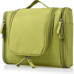 PETRICE Toiletry Bag for Women Makeup Pouch Waterproof Shower Wash Bag Cosmetic Organizer Case Travel Kit Pack with Hook (Green)-22