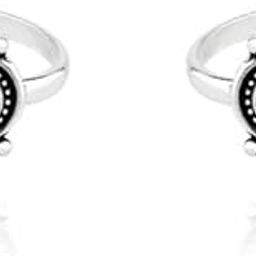 925 Silver Crystal Toe Ring - Glamorous & Sparkling | Gift for Every Occassion | With Certificate of Authenticity and 925 Stamp | 6 Month Warranty-image-16