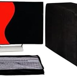 GUTSAV SALES ® COMPUTER COVER FULL SET COVER 20 INCH MONITER, KEYBOARD, CPU COVER 3 SET 20 INCH-image-102