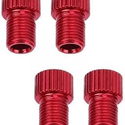 CALANDIS™ 3x4x Bike Valve Adapter Replacement Conversion for Cycling Road Bike Equipment Red | Sporting Goods | Cycling | Bicycle Accessories | Pumps-picture-44