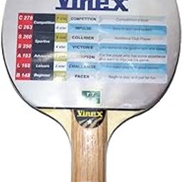 Vinex 1 Star Pacer Table Tennis Racquets, Ping Pong Rackets, Perfect for Newcomers, Beginners, Practice & Play, Pack of 2 Piece Only-image-11