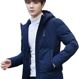 Hooded Jacket for Men | Winter Wear Puffer Jacket | Full Sleeve Padded Bomber Jacket for Men | Lightweight Windproof Outerwear | Stylish Winter Jackets for Men-image-0