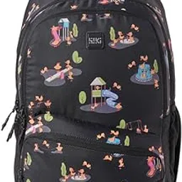 wiki Stylish Unisex Backpack | Champ 4 Durable & Lightweight backpack for Men & Women | Backpack for Office, Gym, Travel (20 Litre, Black)-picture-35