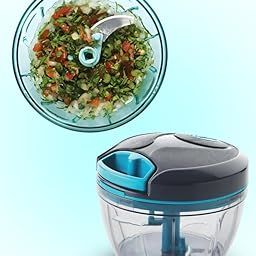 Garlic Chopping 2 in 1 Manual Rope Chopper 650ml-image-88