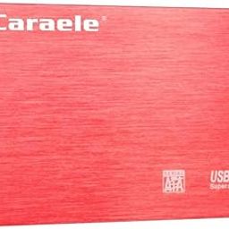 MERISHOPP Red Ultra Slim 2.5in USB3.0 Hard Drive HDD Capacity Disk for PC Laptop 500GB-10