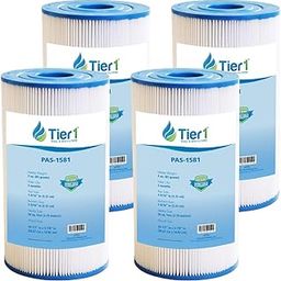Tier1 for Watkins 31489, Pleatco PWK30, Filbur FC-3915, Unicel C-6430 Spa Filter for HotSprings Spas & Watkin Spas 4 Pack-image-58