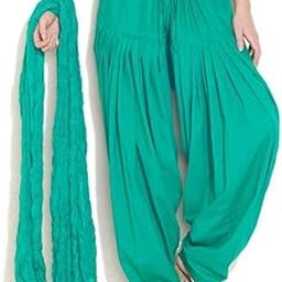 Women's Readymade Patiala Salwar With Dupatta Set (Free Size)-image-68