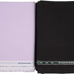 Men's Unstitched Shirt and Trouser Fabric - Gift Box Packing - F08-picture-41