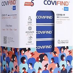 Covifind Covid-19 ICMR Approved Covid and Rapid Antigen Test Kit for Home Use (Pack of 5)-picture-21