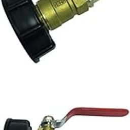 MERISHOPP® 2 Pcs Ton Barrel Adapter Valve Replacement S60x6 Water Tank Fitting Tool|Business & Industrial | Hydraulics Pneumatics & Pumps | Valves & Manifolds | Other Valves & Manifolds-picture-4
