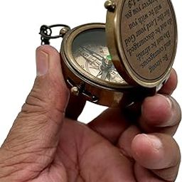 generic Vintage Brass Pocket Compass Nautical Victorian Antique Pocket Compass Gift-picture-14