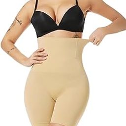 Women's Tummy Tucker High Waist Shapewear with Anti Rolling Strip Panties Shapewear (Free-Size)-picture-1