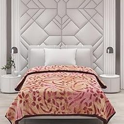 Monte Carlo Ignis (700 GSM) Luxury 2 Ply Single Bed Blanket for Heavy Winter Size (1.60 m x 2.20 m) 2.5 KG-image-12