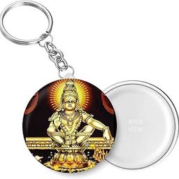 Lord Ayyappan I Iyyappan I Key Chain (Plastic, Multicolor, 44mm)-picture-30