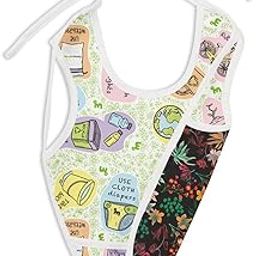SuperBottoms WaterProof Apron Style Reversible Bib for babies with crumb catcher(Assorted Pack of 1)-image-44