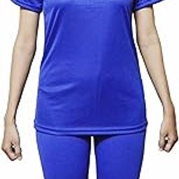 Aqua Swimwear Two Piece Women Swim Top with Plain Capri-image-29