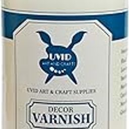 UVID Acrylic Gloss Varnish – Clear Protective Top Coat for Acrylic Paintings, Canvas, Wood, and Crafts – 1000ml-image-1