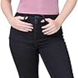 Women's Ribbed Polo T-Shirt, Short Sleeve, Maroon-image-4