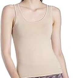 Camisole for Women Inner Slips for Womens & Girls Comfortable Inner Wear | Anti Microbial Bamboo Cotton Solid Spaghetti Tank Top-image-70