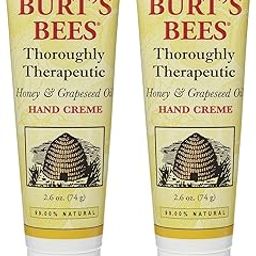 Burt's Bees Thoroughly Therapeutic Honey & Grapeseed Oil Hand Creme - 2.6 oz - 2 pk-image-61