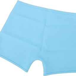 Women Swim Shorts, Easy To Wear One Piece Silicone Menstrual Swim Shorts Safe Waterproof 4 Corner for Beach Parties (Blue)-image-39