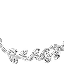 925 Sterling Silver Anushka Sharma Classic Leaf Necklace with Chain |Rakhi Gifts for Sister, Gifts for Women & Girls | With Certificate of Authenticity and 925 Stamp | 6 Month Warranty-image-62